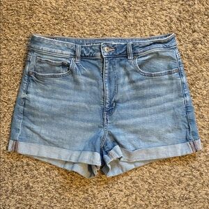 American eagle rolled hem mom shorts -size 12